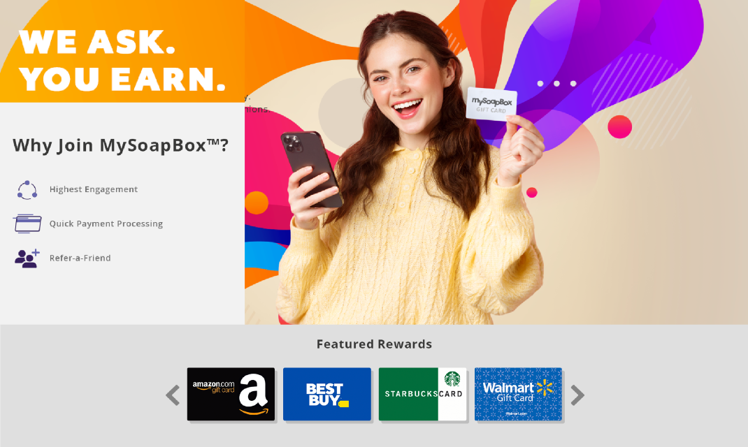 Earn Rewards by Being on Your Soap Box with MySoapBox